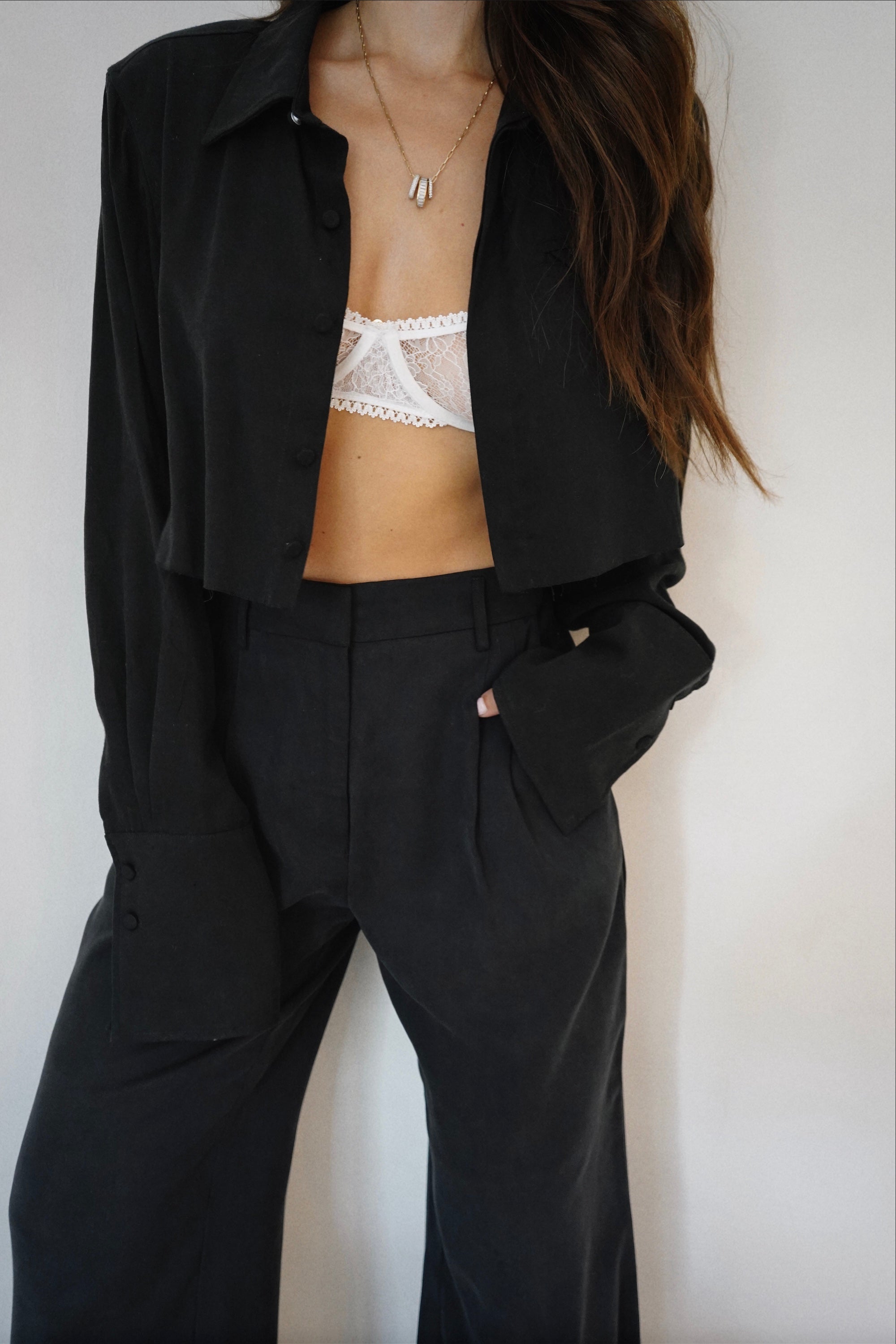 Alexandra Pants Tencel Black