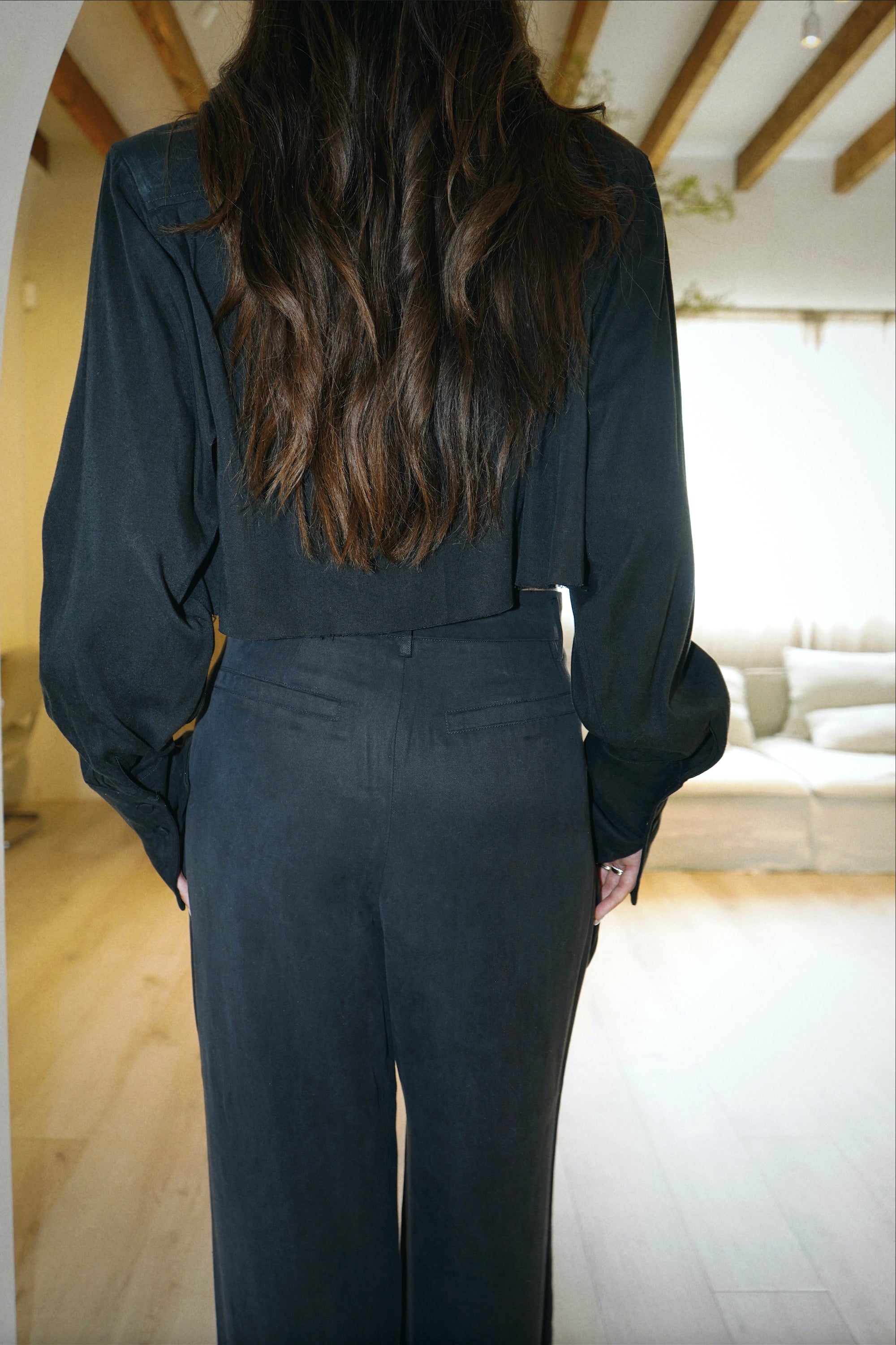 Alexandra Pants Tencel Black