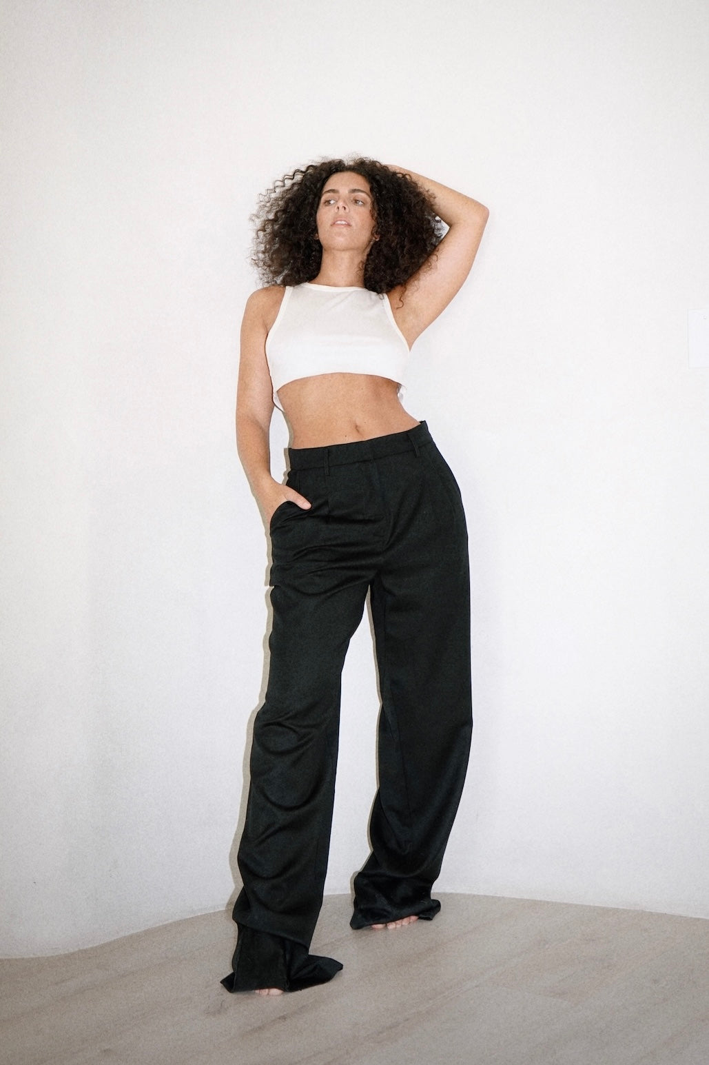 Alexandra Pants Wool Black