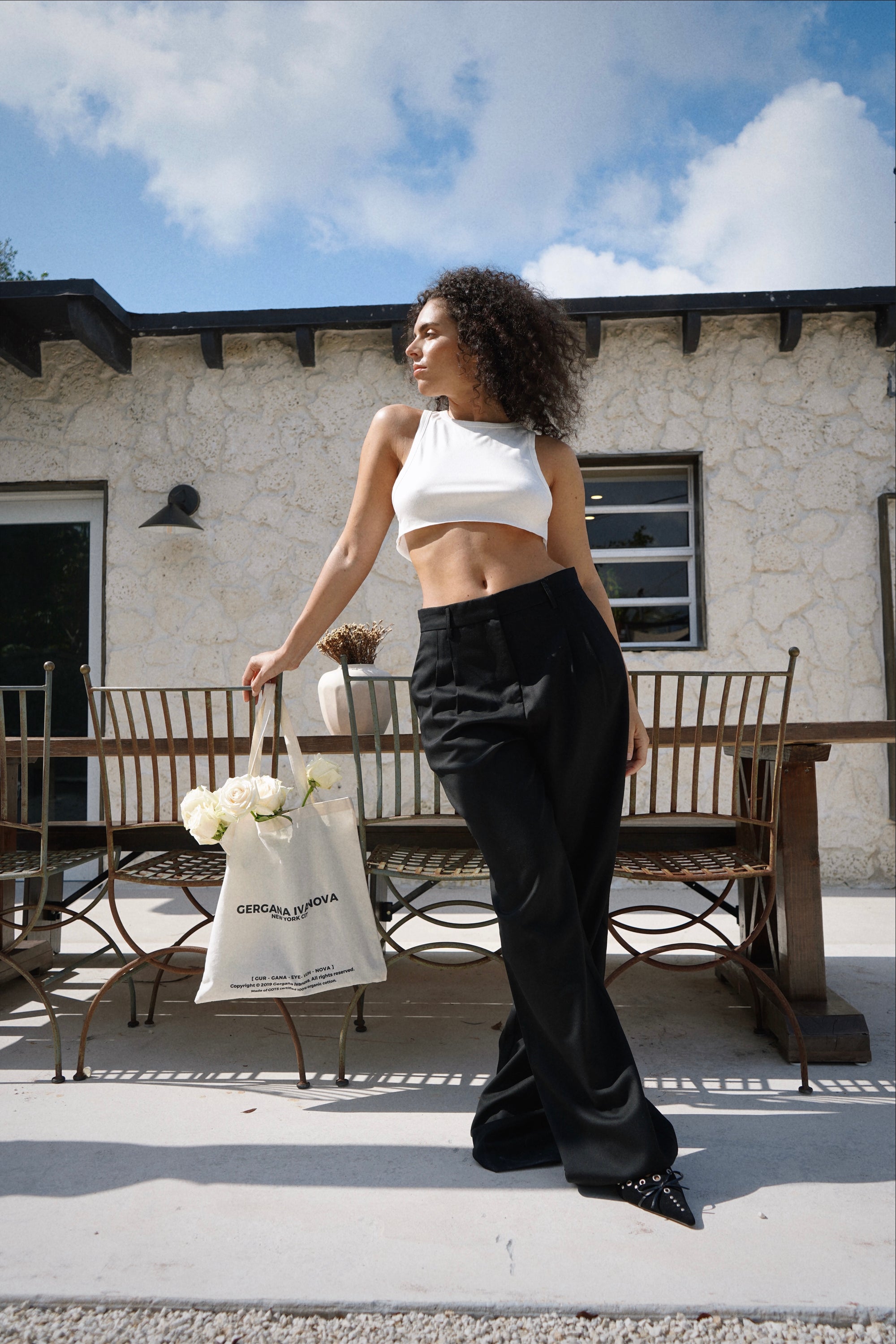 Alexandra Pants Wool Black