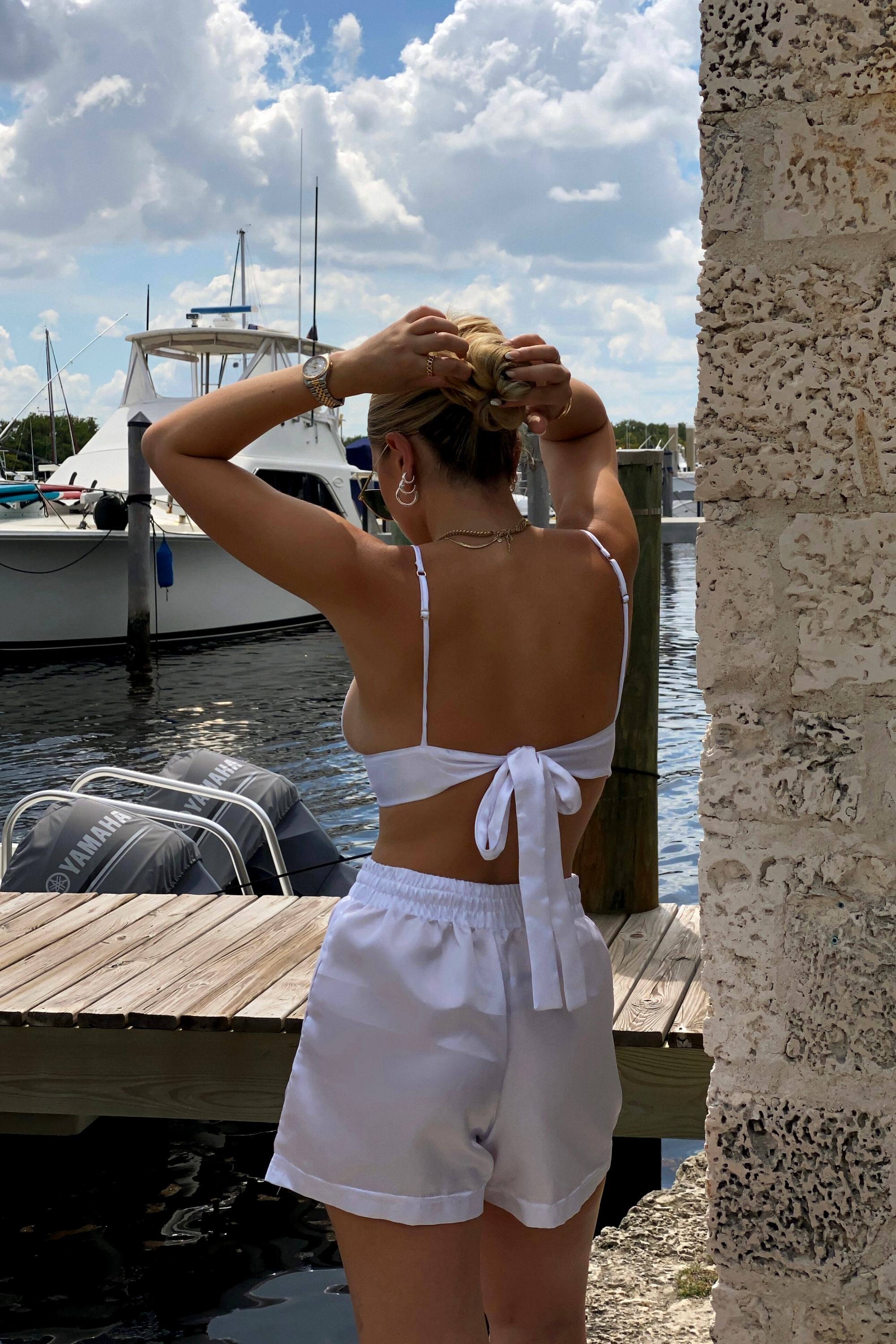 Isabella Shorts Satin