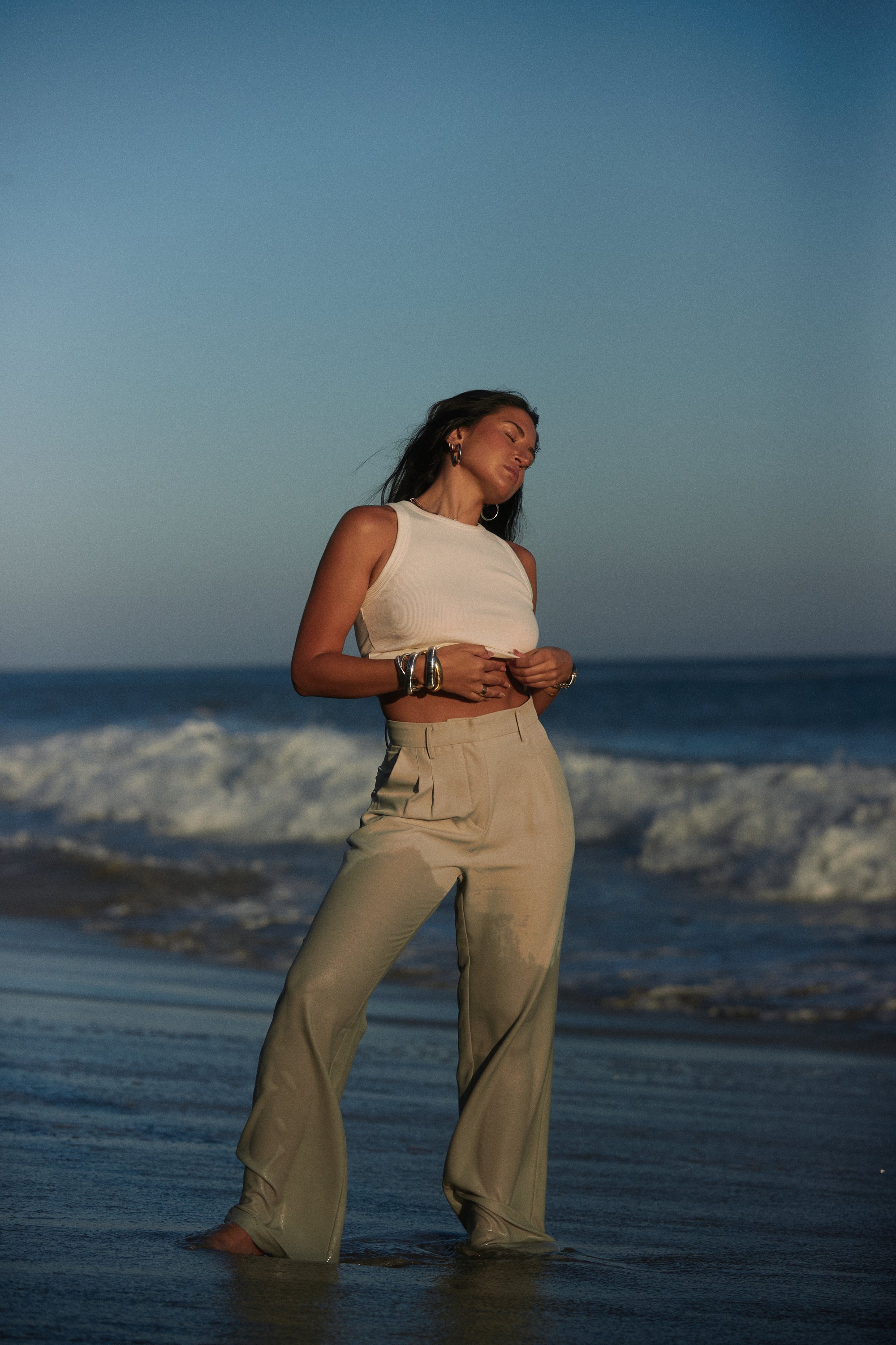 Alexandra Pants Bone