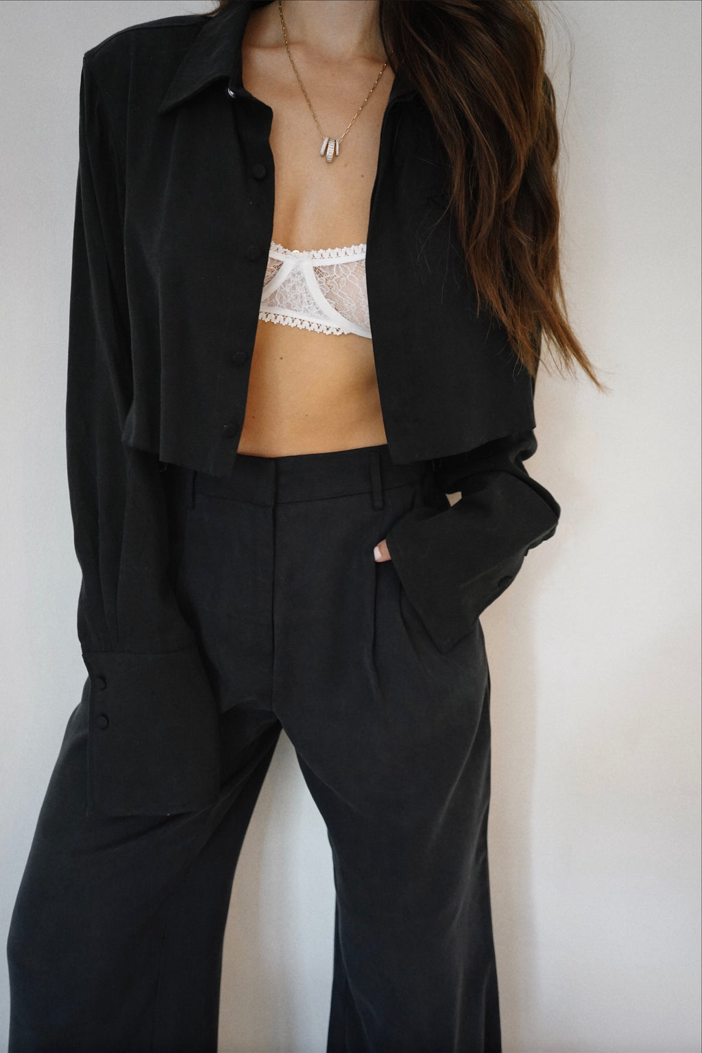 Alexandra Pants Tencel Black