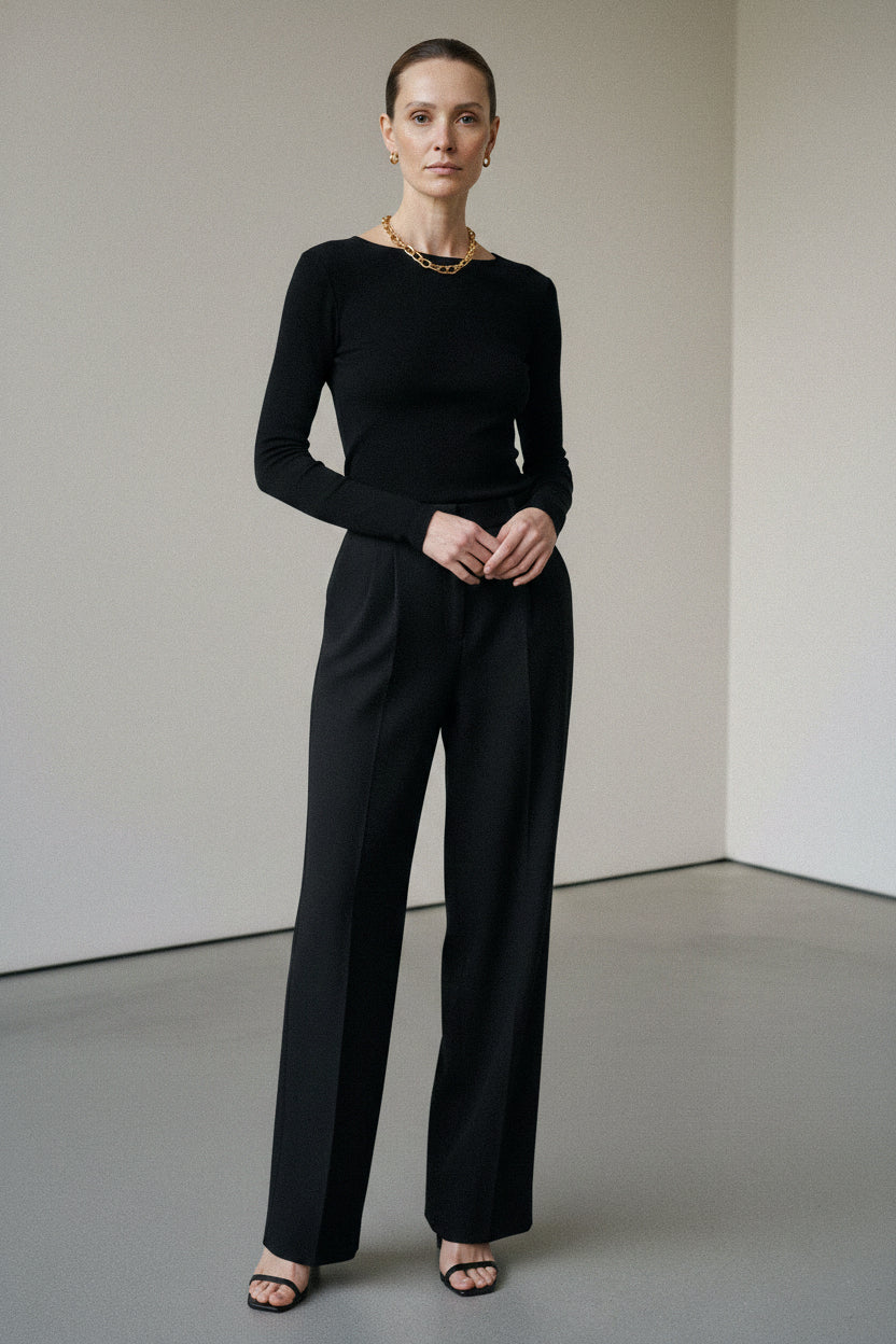 Alexandra Pants Black