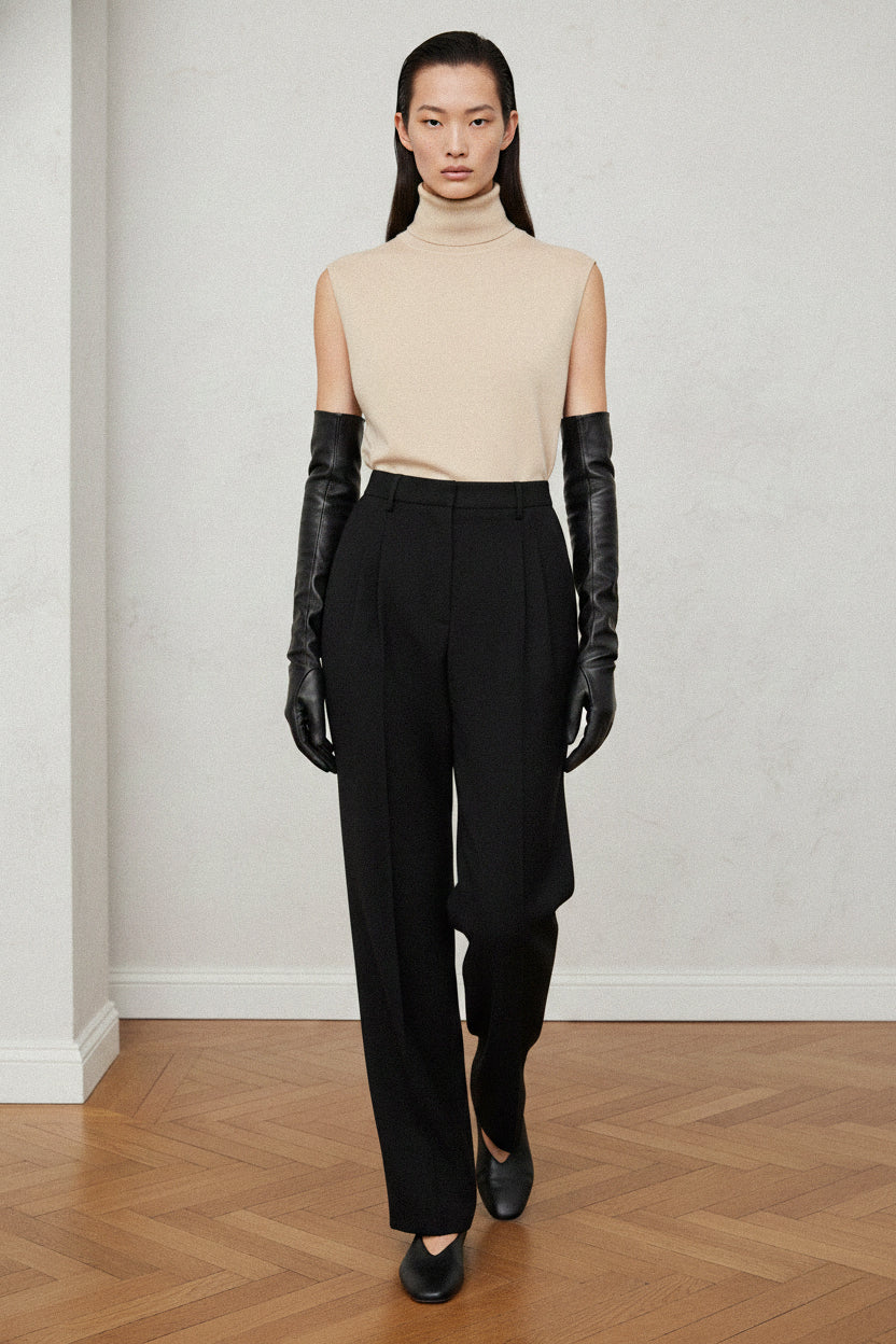 Alexandra Pants Wool Black