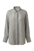 Striped shirt on a white background