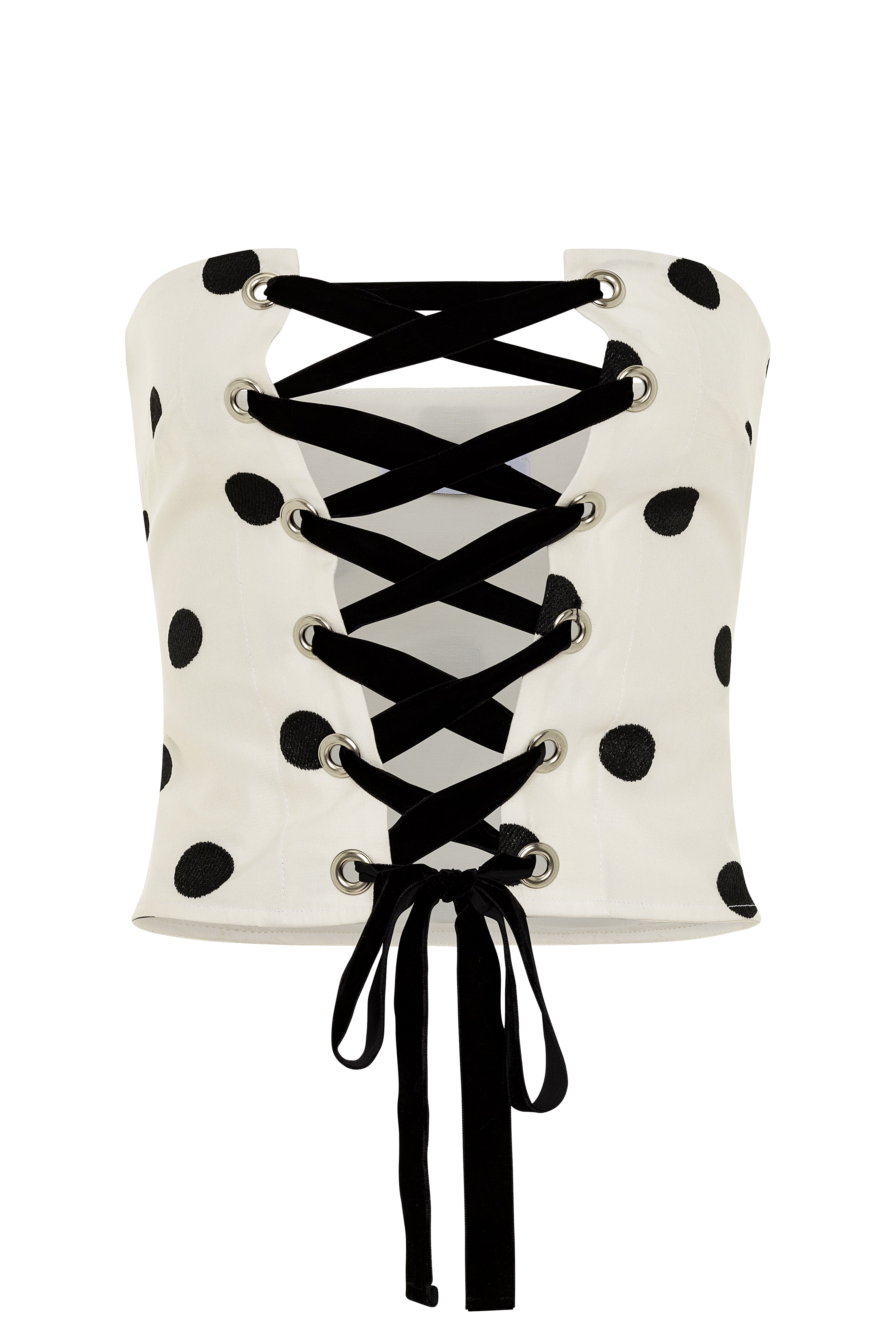 Angelica Top Polka Dot