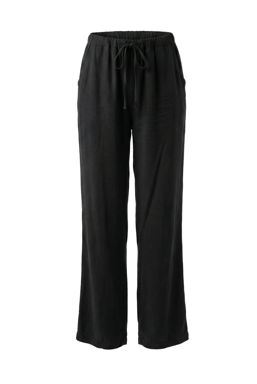 Black pants on a white background