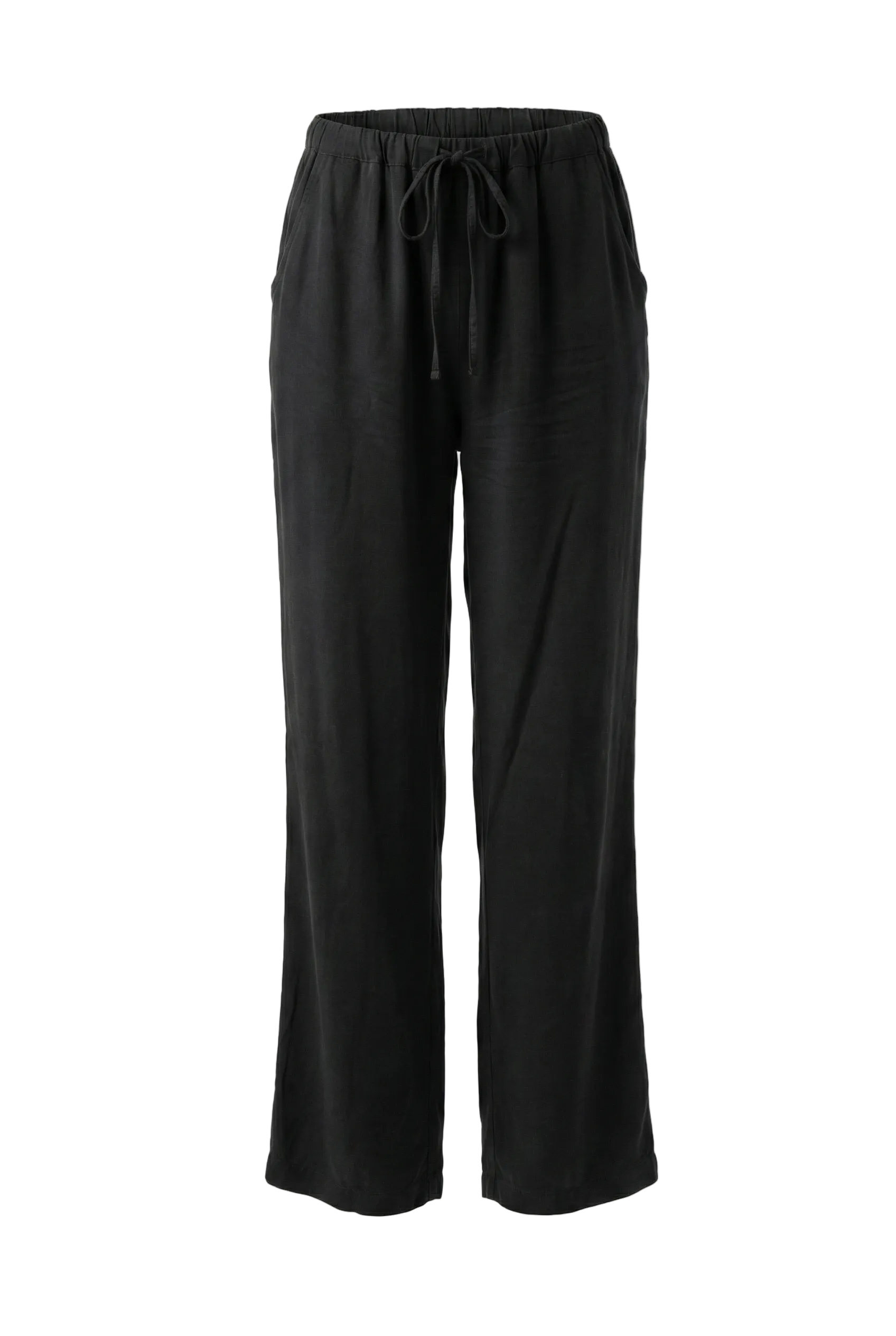 Black pants on a white background