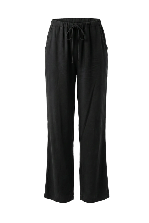 Black pants on a white background