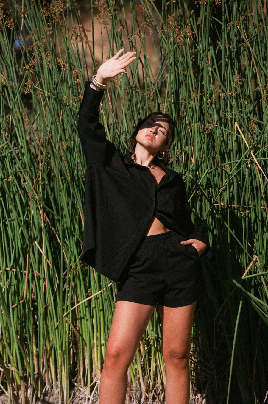 Amber Shirt Black