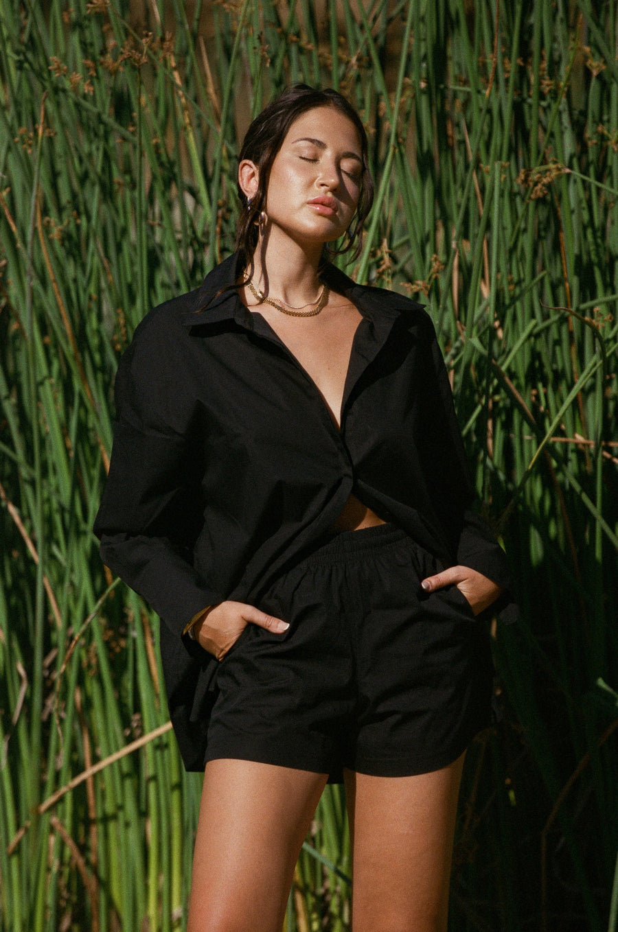 Amber Shirt Black