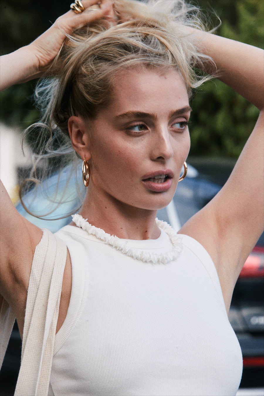 Kourtney Tank White